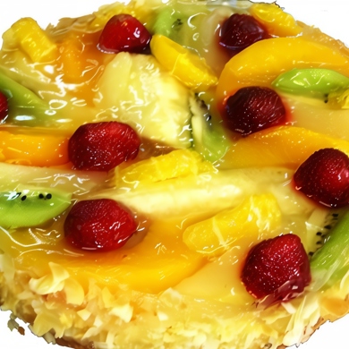 Бисквитный торт с фруктами рецепт – Выпечка и десерты. «Еда»