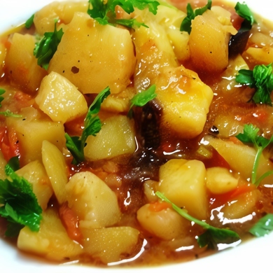 Картошка с тушенкой и чесноком в кастрюле, рецепт с фото — баштрен.рф