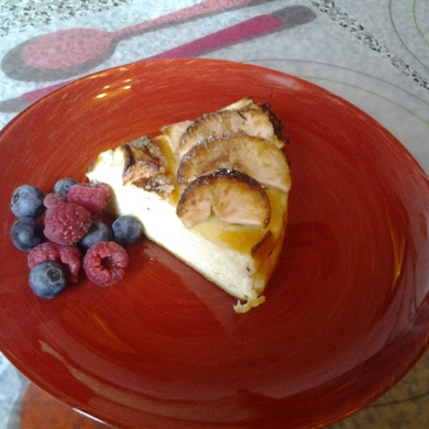 Творожная запеканка с яблоками и манкой в духовке — рецепт с фото пошагово