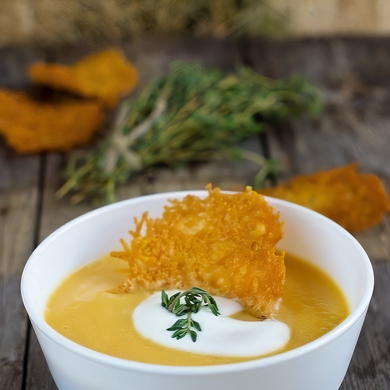 Тыквенный суп-пюре – пошаговый рецепт приготовления с фото