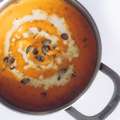 Морковный суп-пюре со сливками — рецепт с фото | Recipe