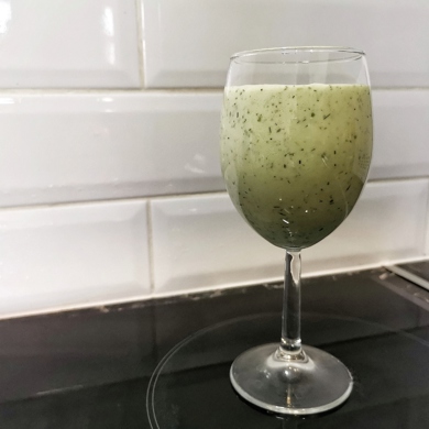 Зеленый коктейль 