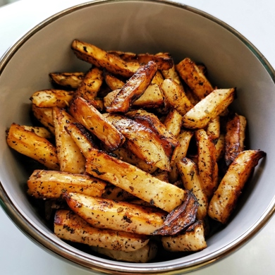 Салат из запеченного корня сельдерея - блюдо Европейской кухни, рецепт из Европы