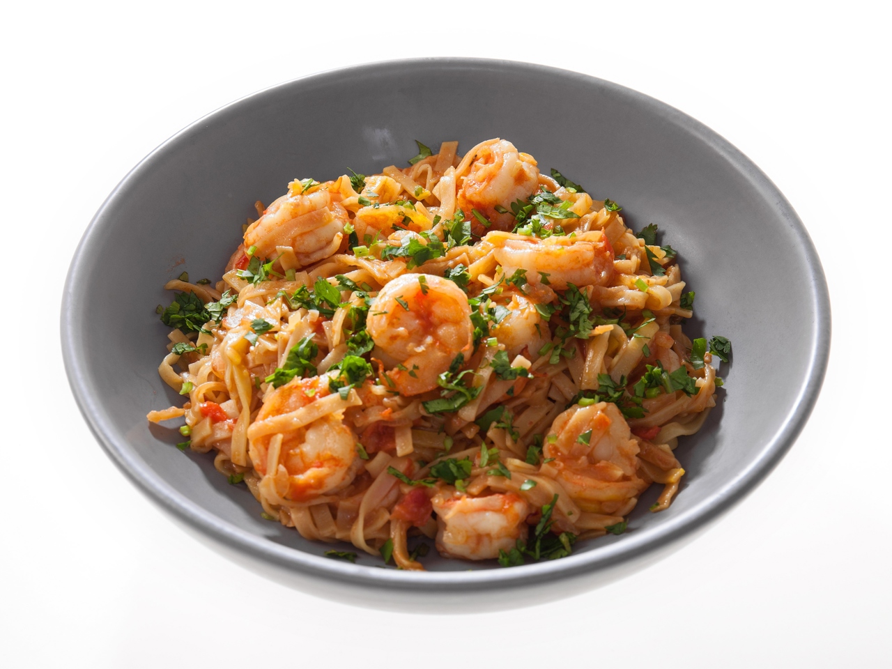 Wheat Noodle Paella with Seafood
