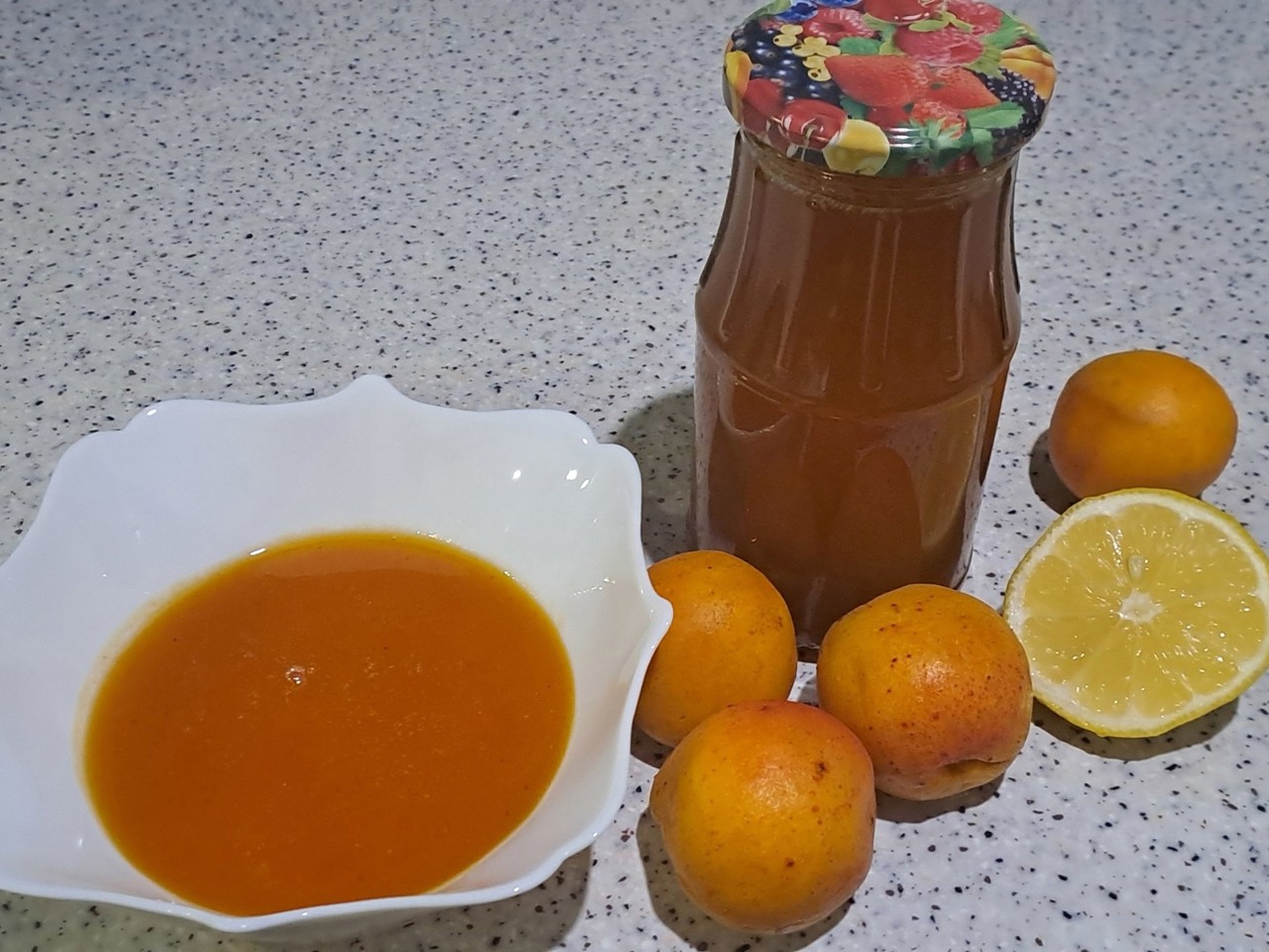 Apricot Jam with Lemon Zest