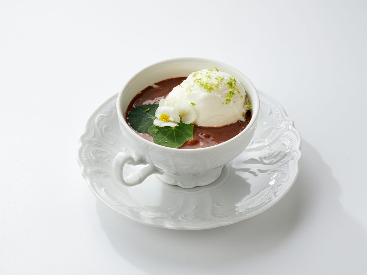 Affogato with Chocolate and Gin