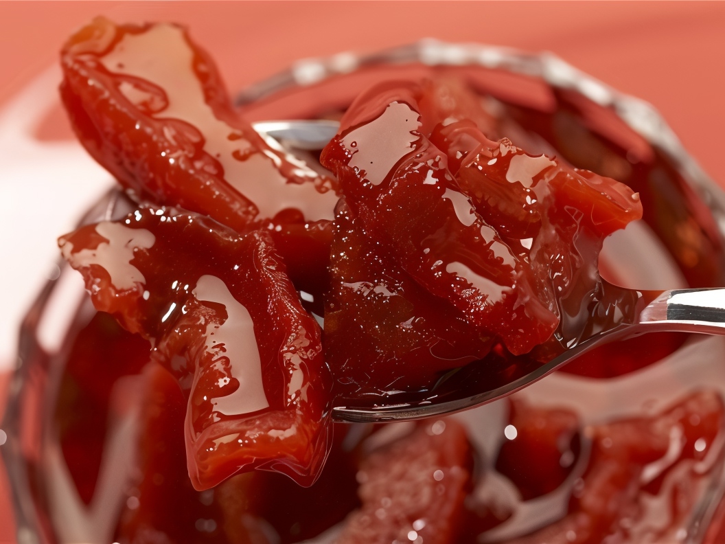 Quince in Vanilla Syrup