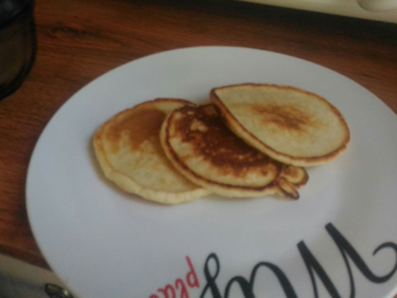 American Pancakes with Coconut Milk