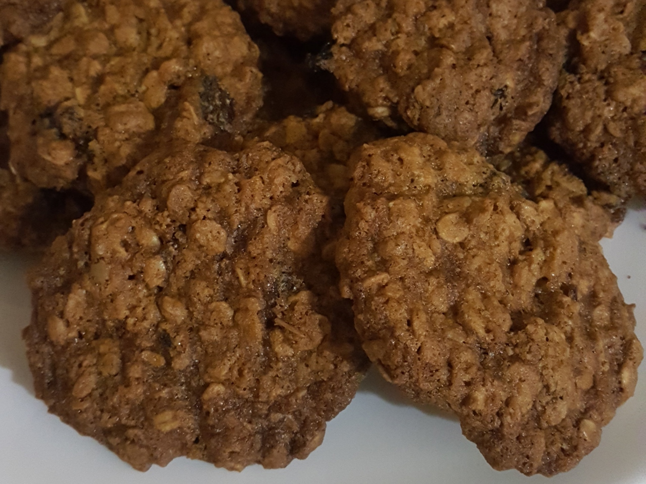 Американское овсяное печенье с изюмом (Oatmeal Rasin Cookies)