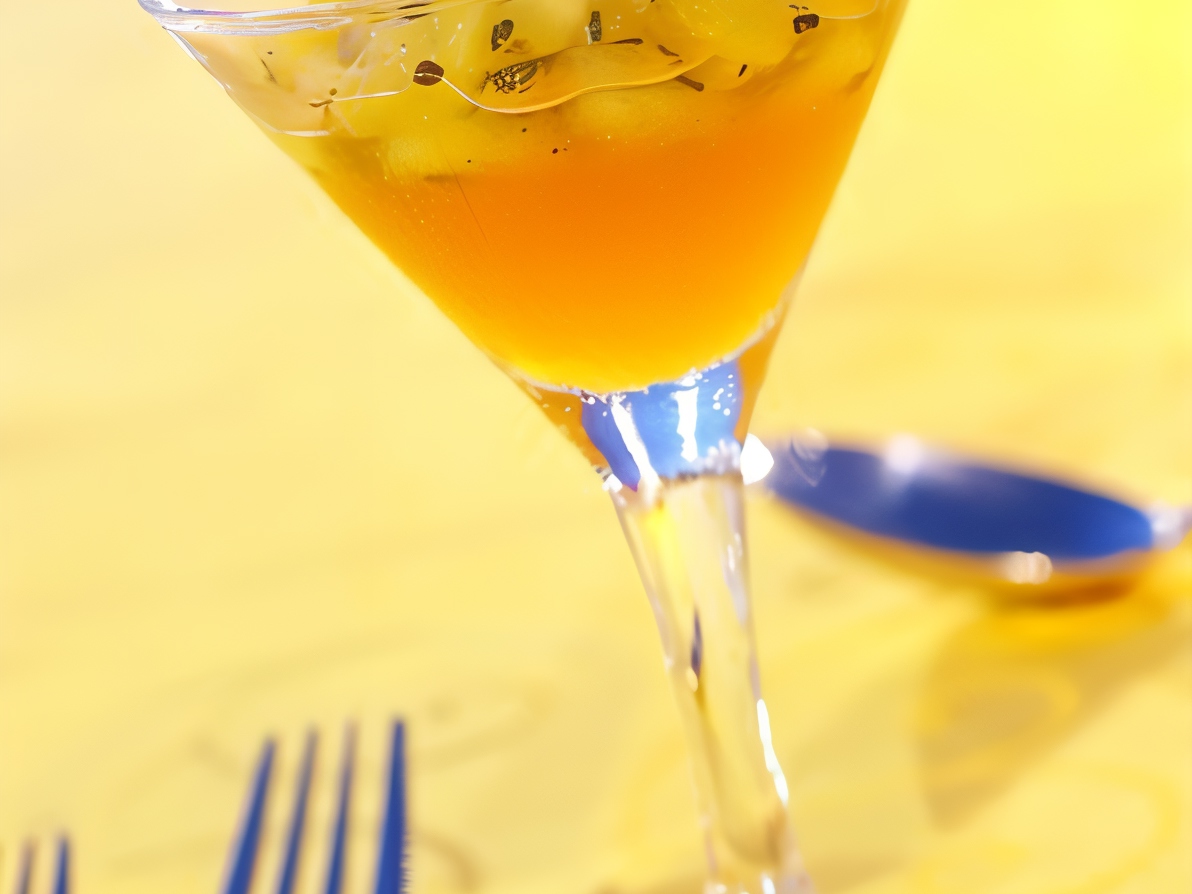 Pineapples in Ginger-Rum Syrup