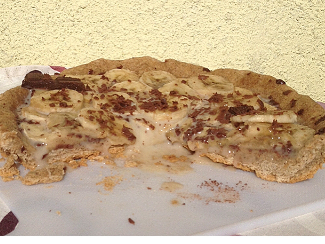 English Banana Pie