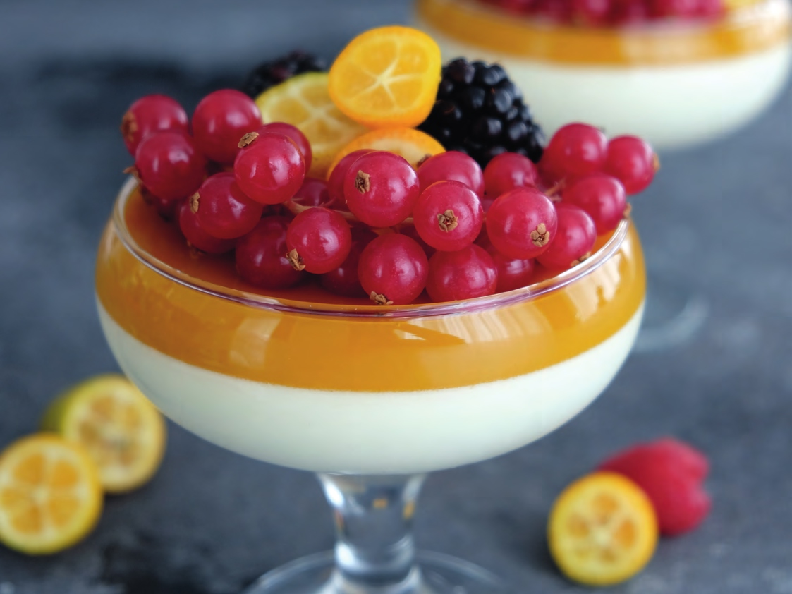 Orange Panna Cotta