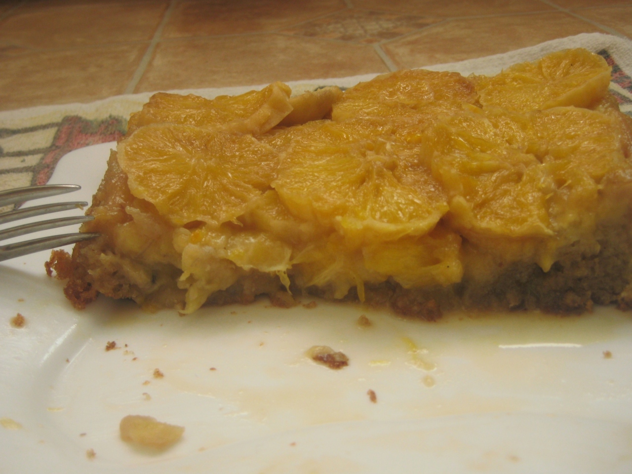 Orange-Banana Tarte Tatin