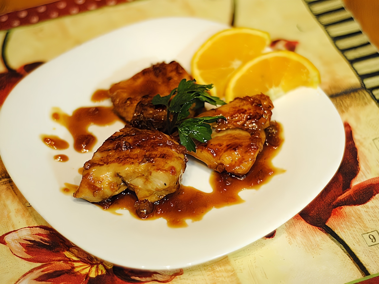 Orange Honey Chicken