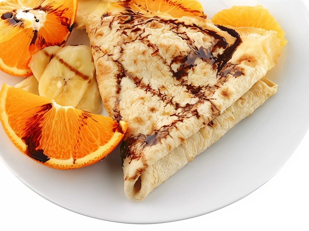 Orange-Chocolate Pancakes
