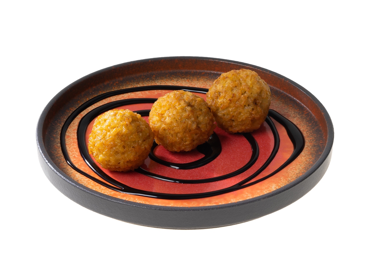Bulgur Arancini with Dried Fruits