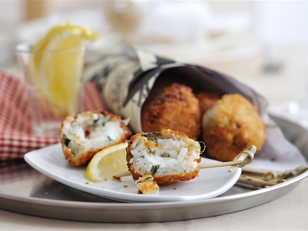 Arancini with Mozzarella