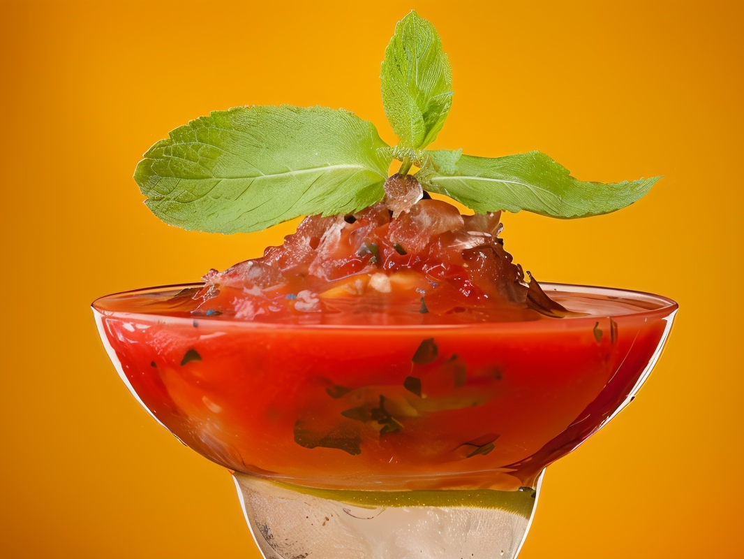 Watermelon Cooler with Vodka and Mint
