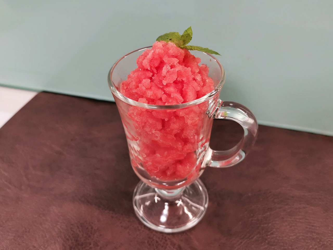 Watermelon Ice with Mint