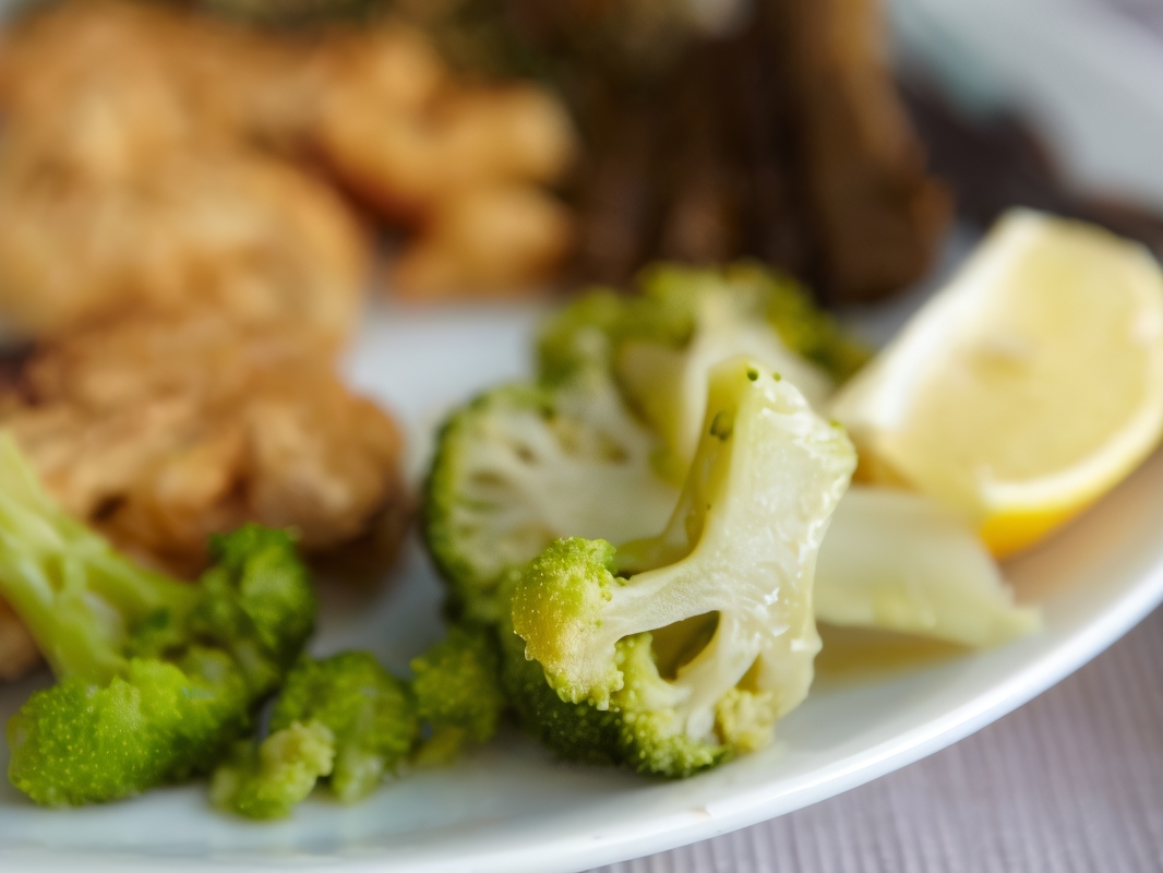Fragrant Broccoli with Oregano and Lemon Juice