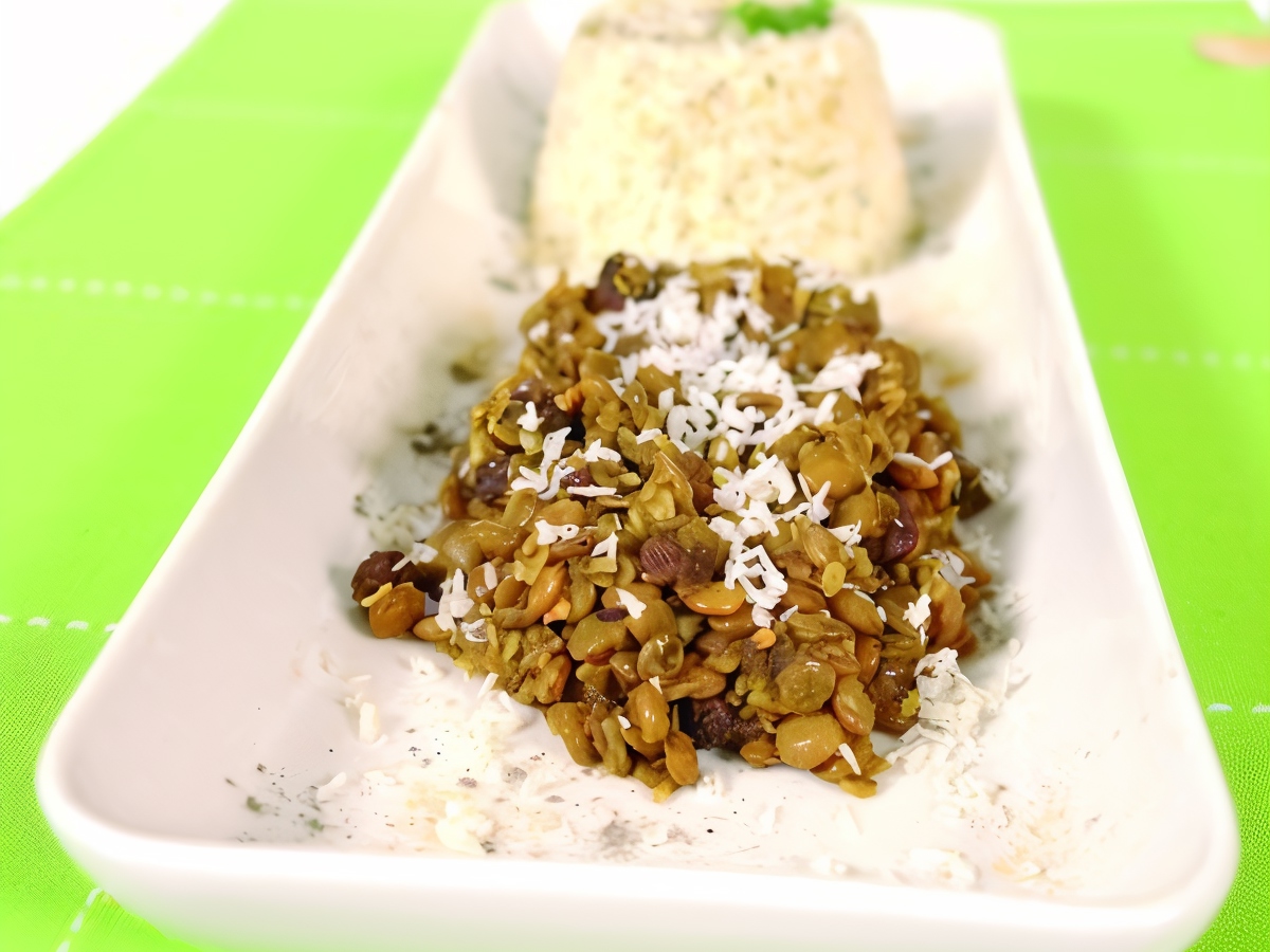 Fragrant Lentils with Spices and Orange Juice
