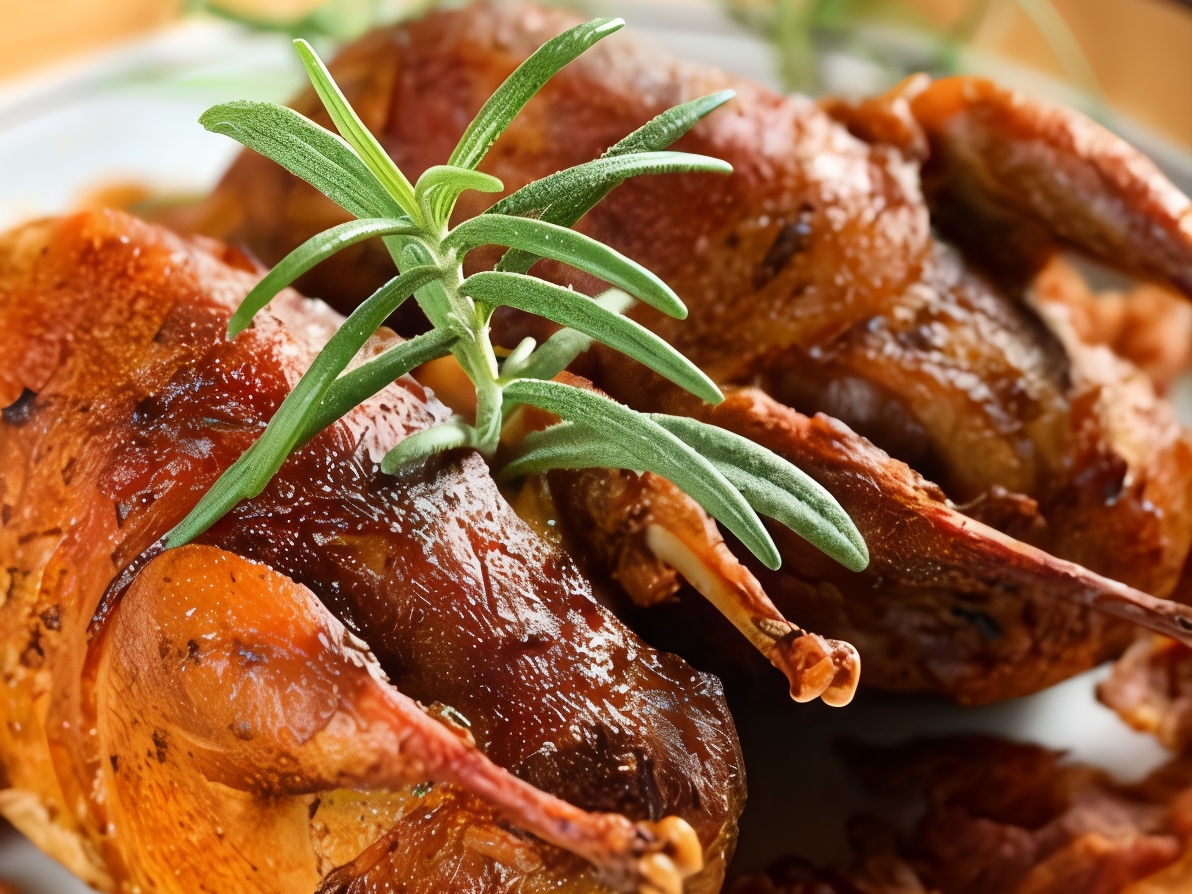 Aromatic and Spicy Fried Quails in Hoisin Sauce