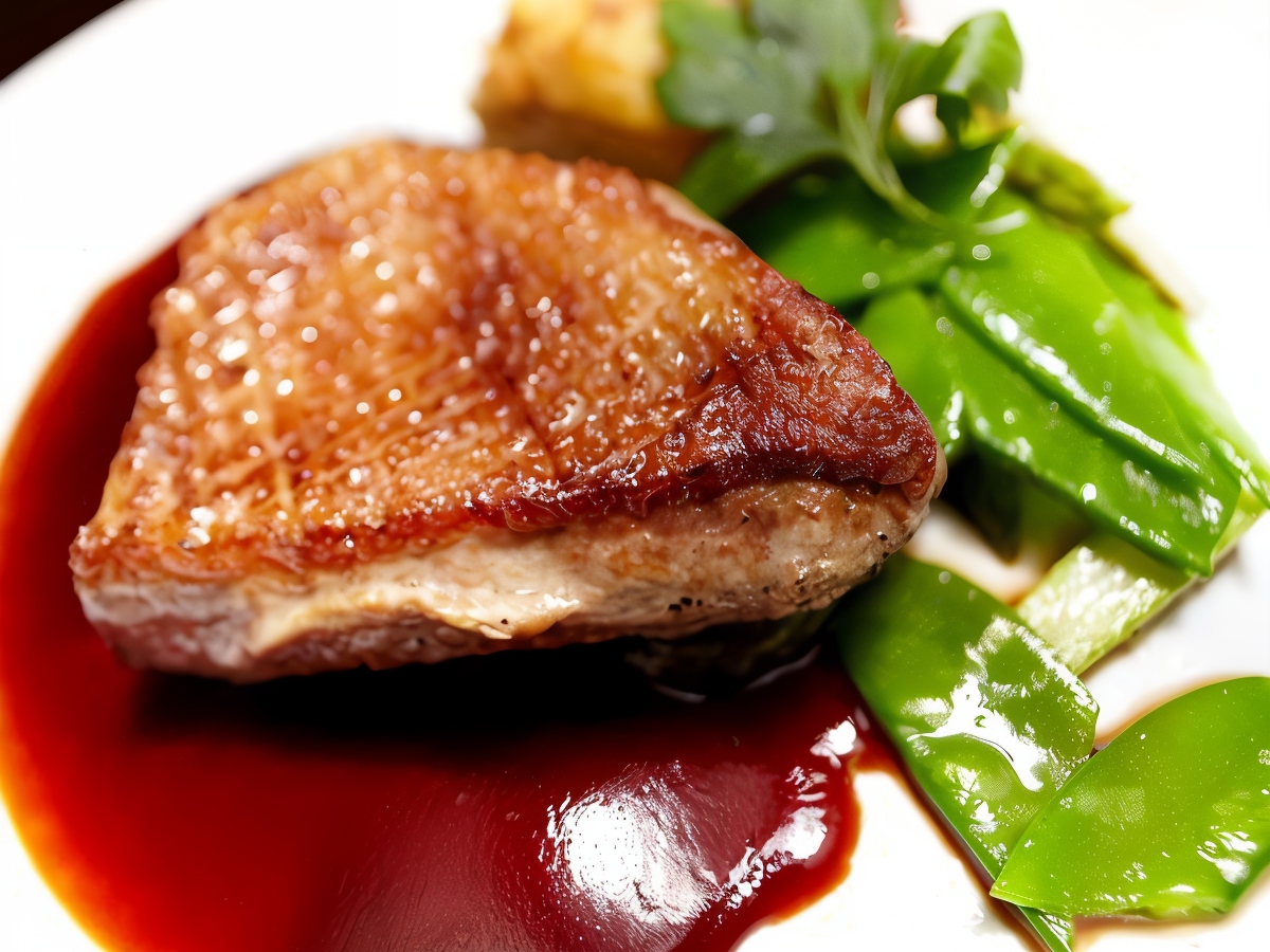 Aromatic Sauce for Duck with Dates and Prunes