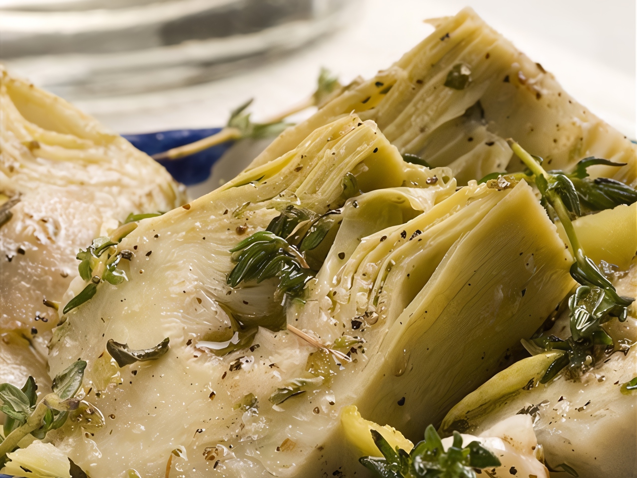 Artichokes in Spicy Vinaigrette