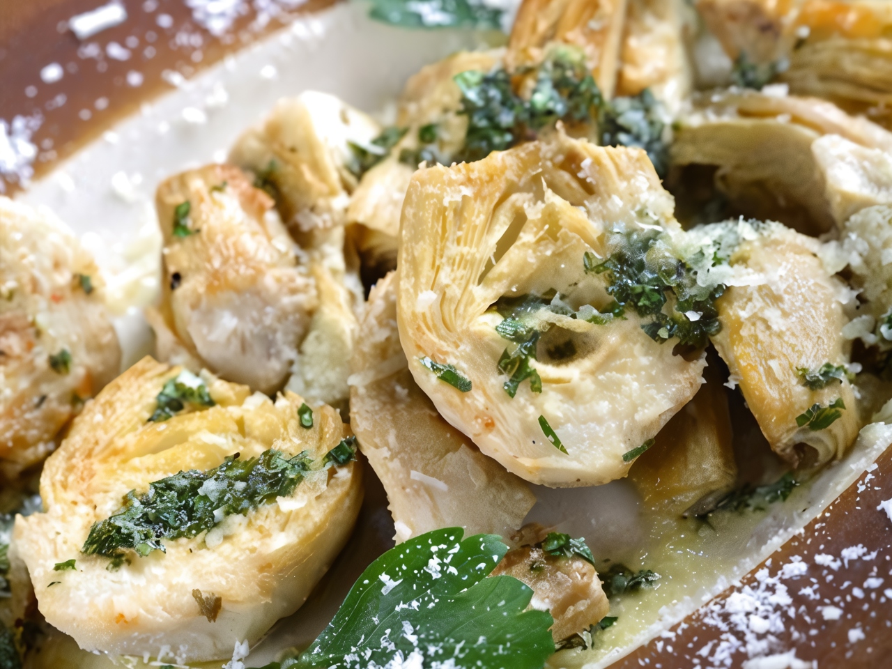 Artichokes in Sauce