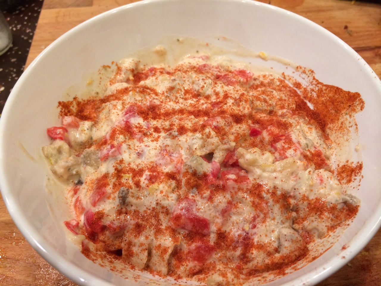 Baba Ganoush with Roasted Peppers