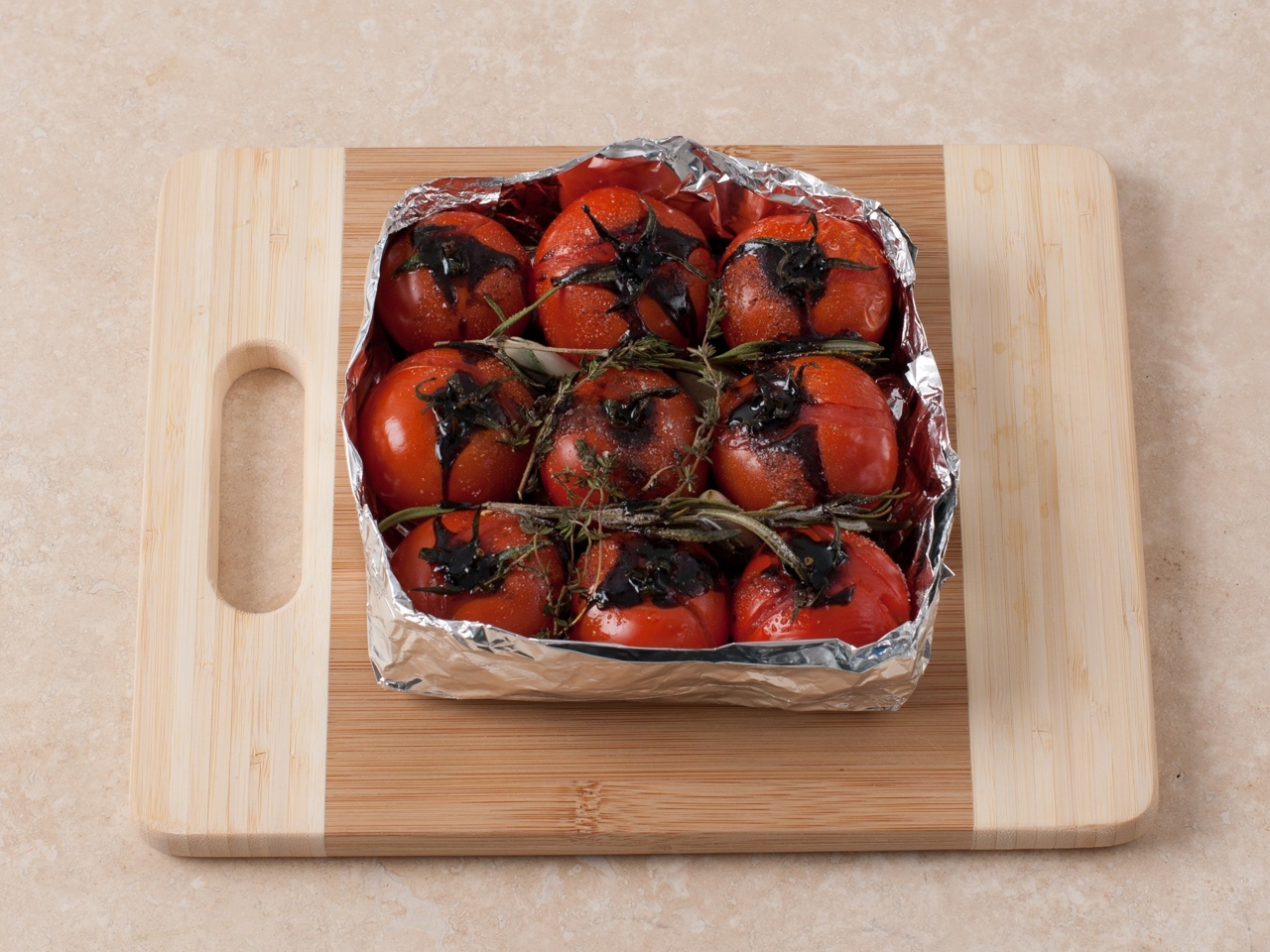 Baku Tomato Confit with Prosciutto