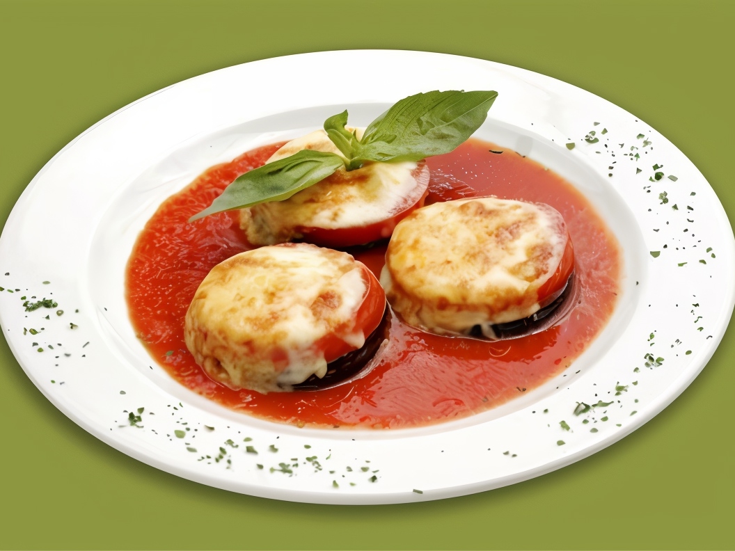 Eggplants with Tomatoes