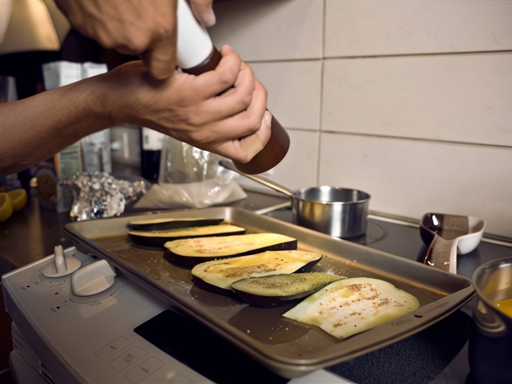 Eggplants with Liver Flavor
