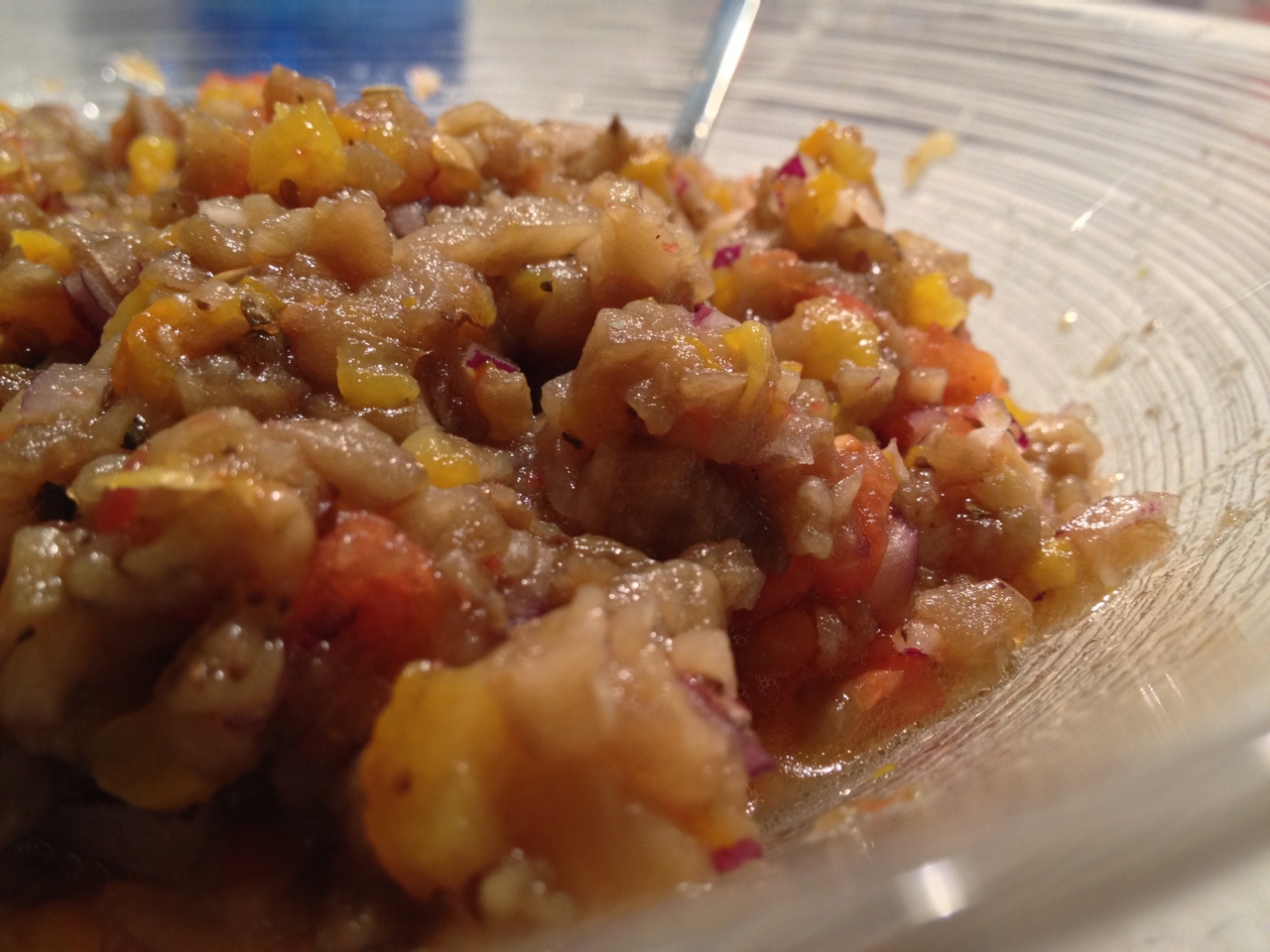 Eggplant Caviar with Basil