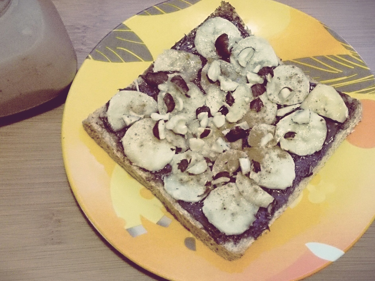 Banana Nutella Sandwich