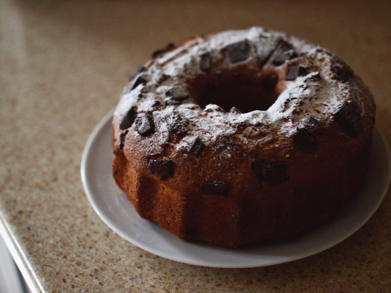 Banana-Chocolate Cake