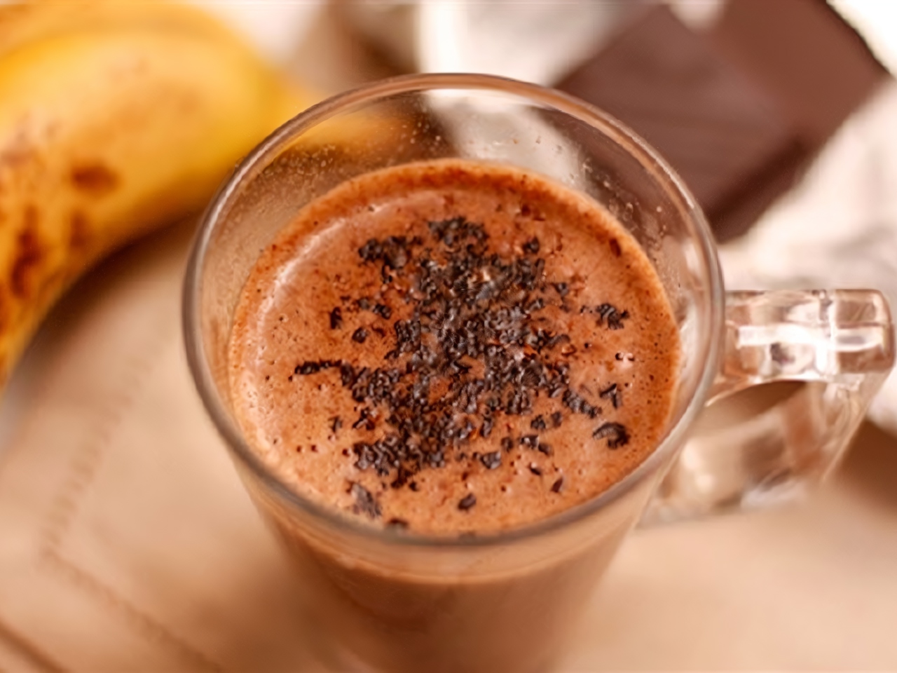 Banana Chocolate Milkshake