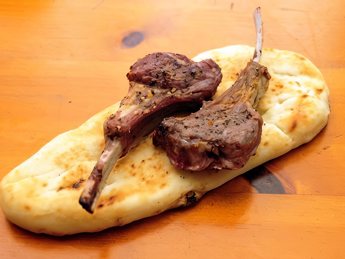 Grilled Lamb with Orange-Herb Crust