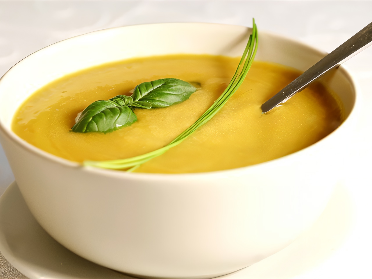 Velvety Zucchini Soup