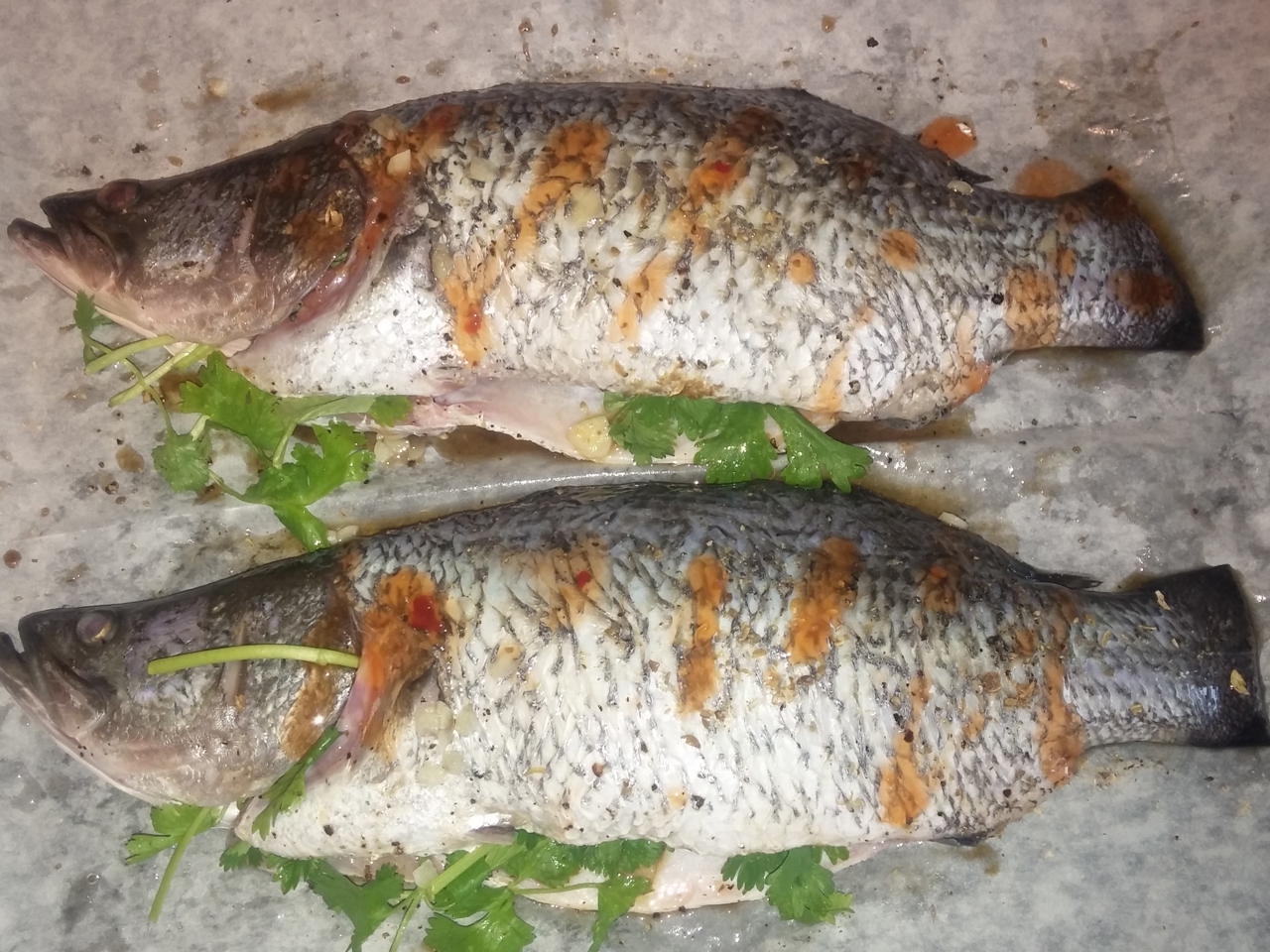 Barramundi with Asian Vegetables
