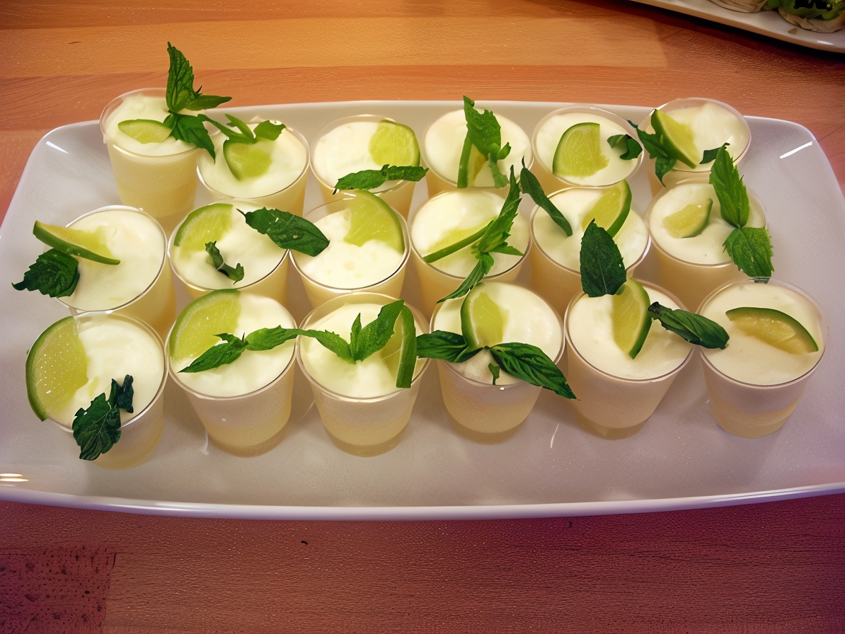 Bavarese with White Chocolate
