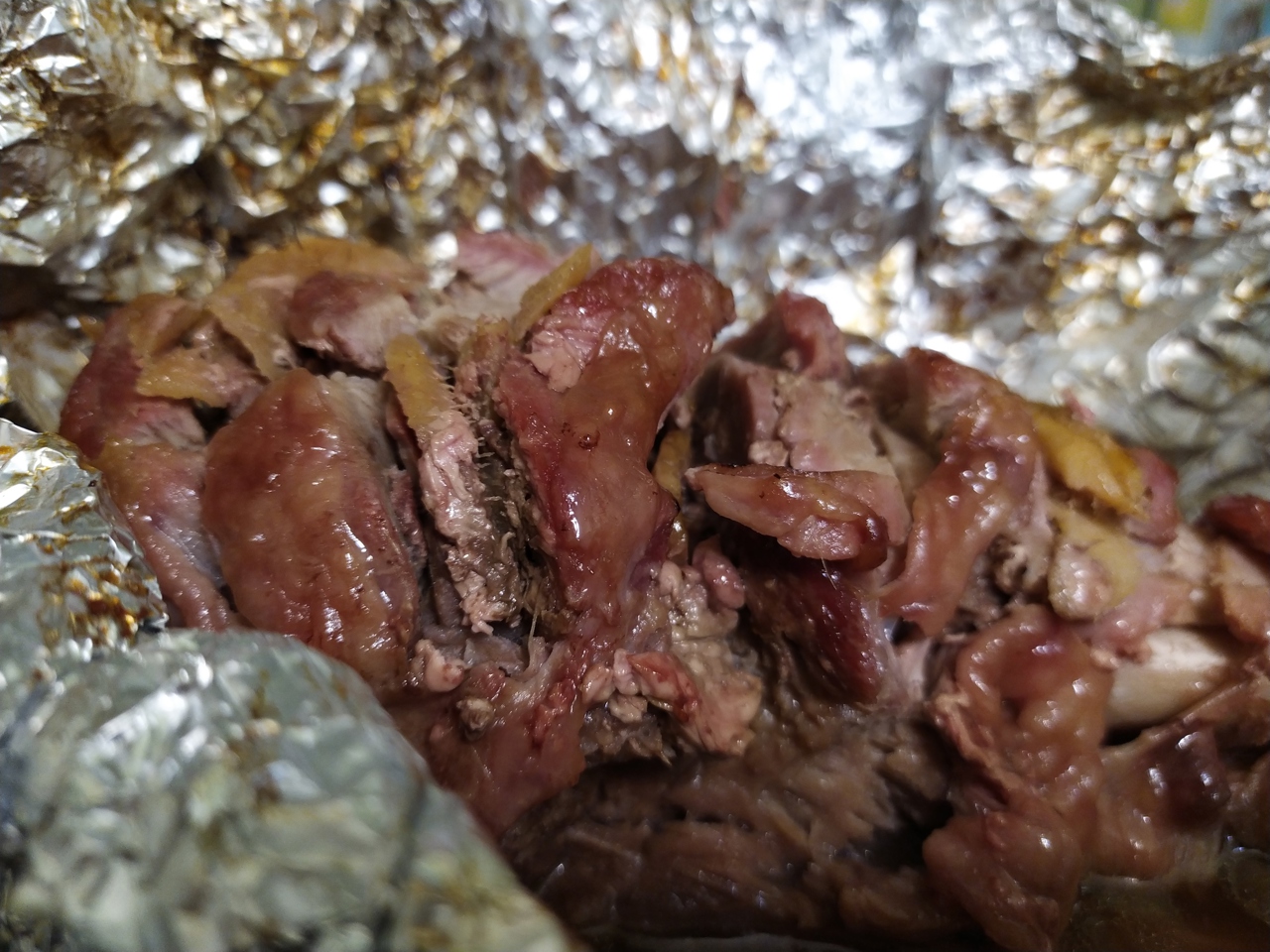 Turkey Thigh with Ginger and Lemon
