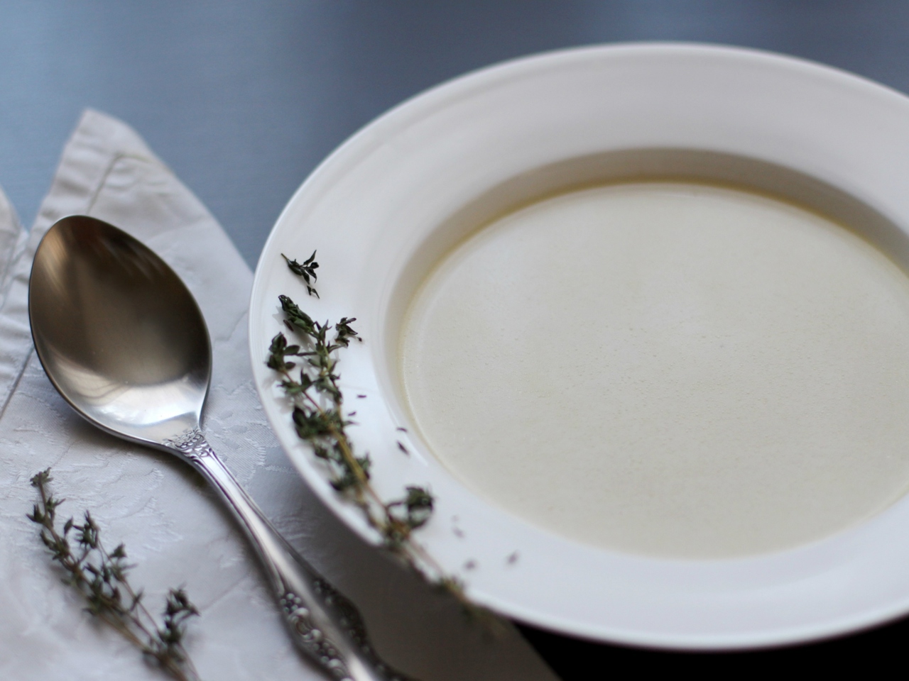 White Soup with Almonds