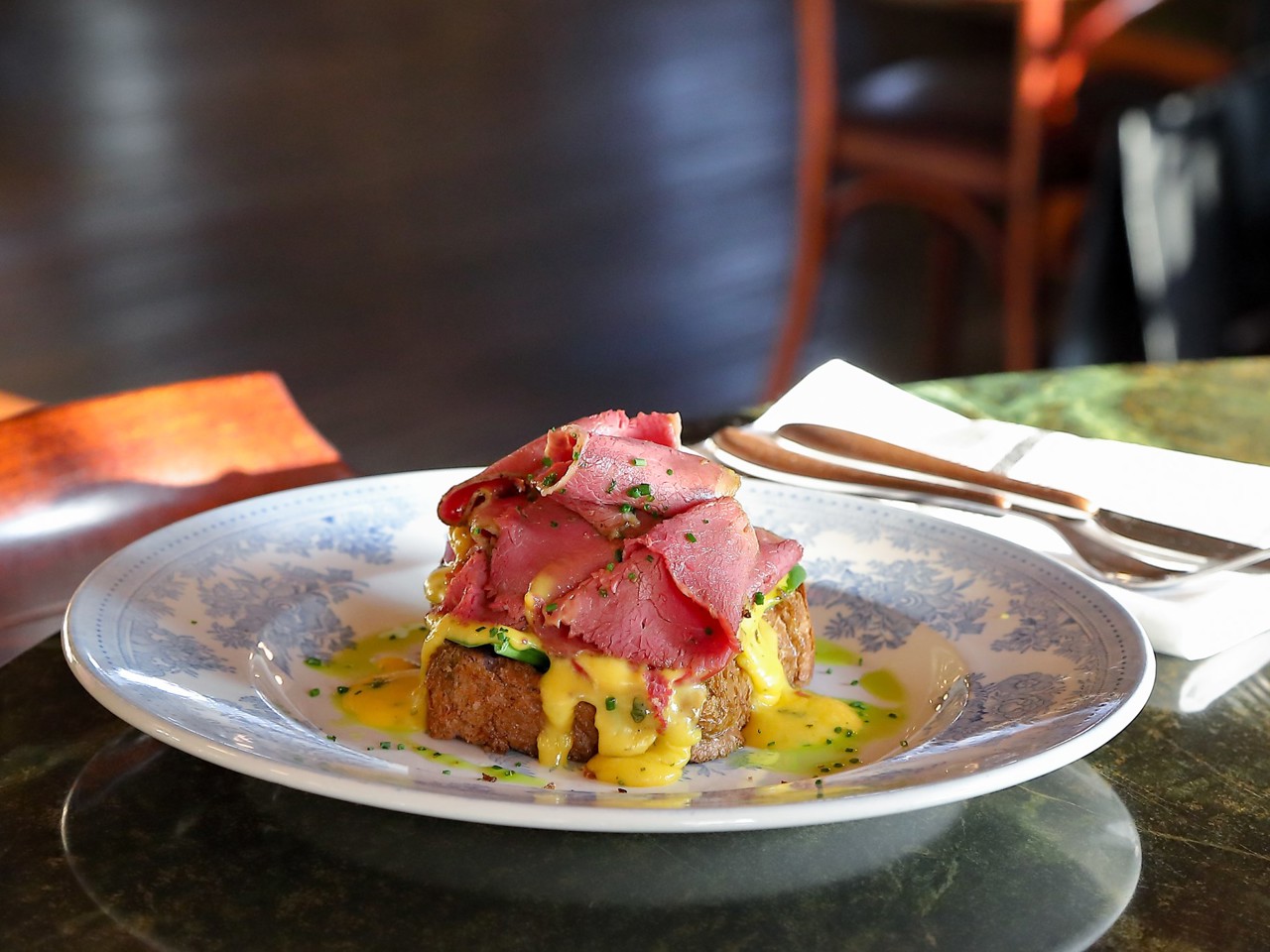 Benedict with Pastrami