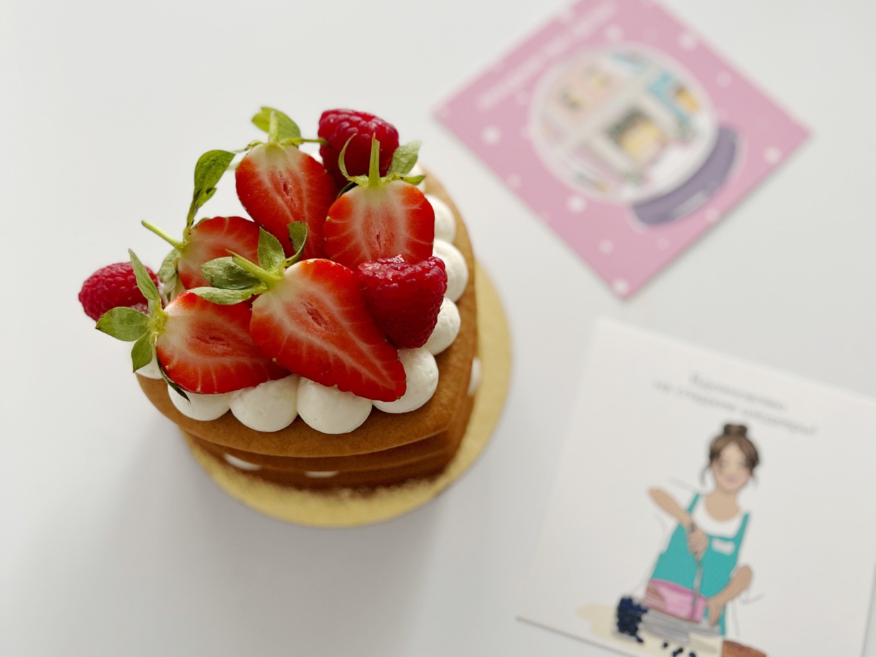 Bento Cake "Honey Heart"