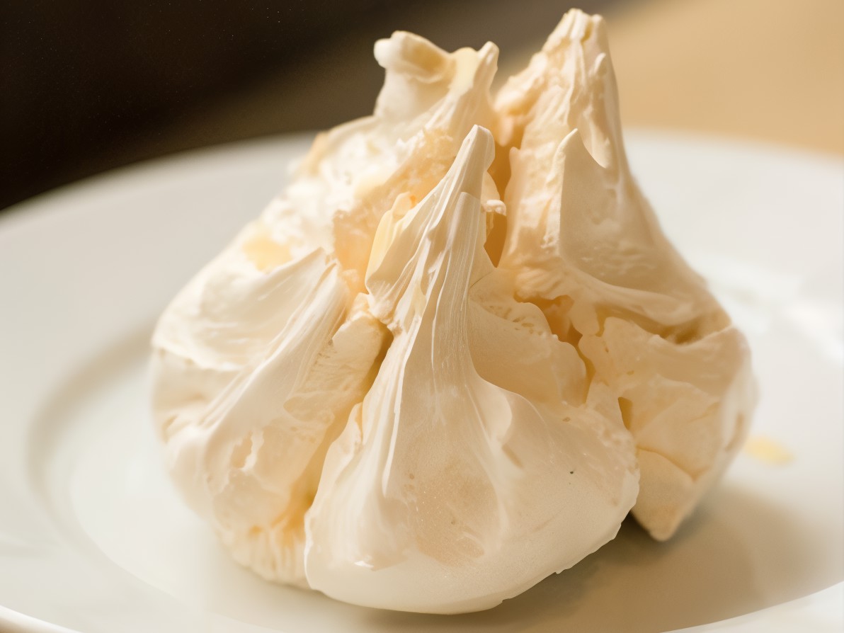 Meringue with Cardamom