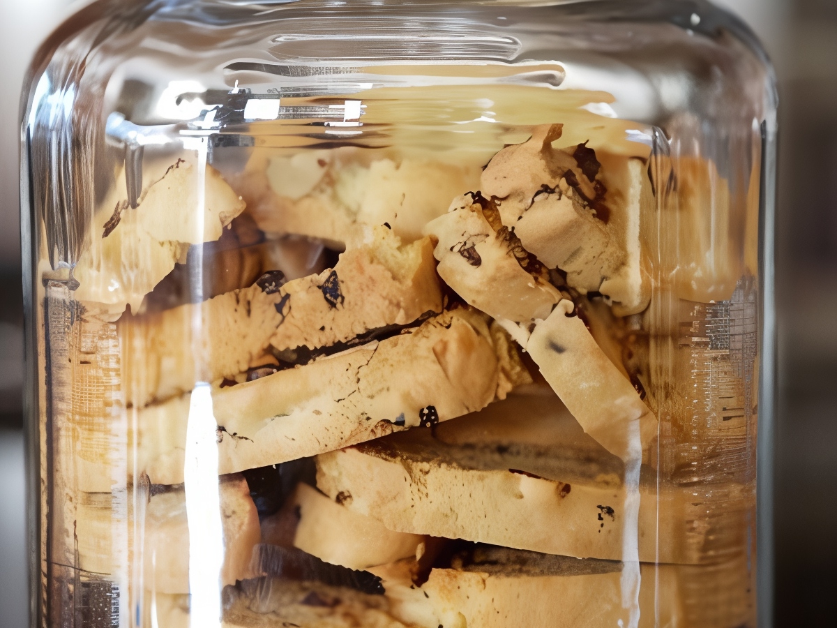 Biscotti with Black Pepper and Fig
