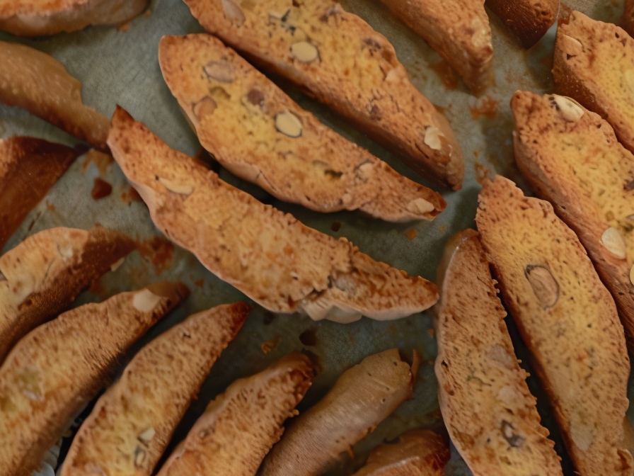 Biscotti with Almonds and Dried Fruits