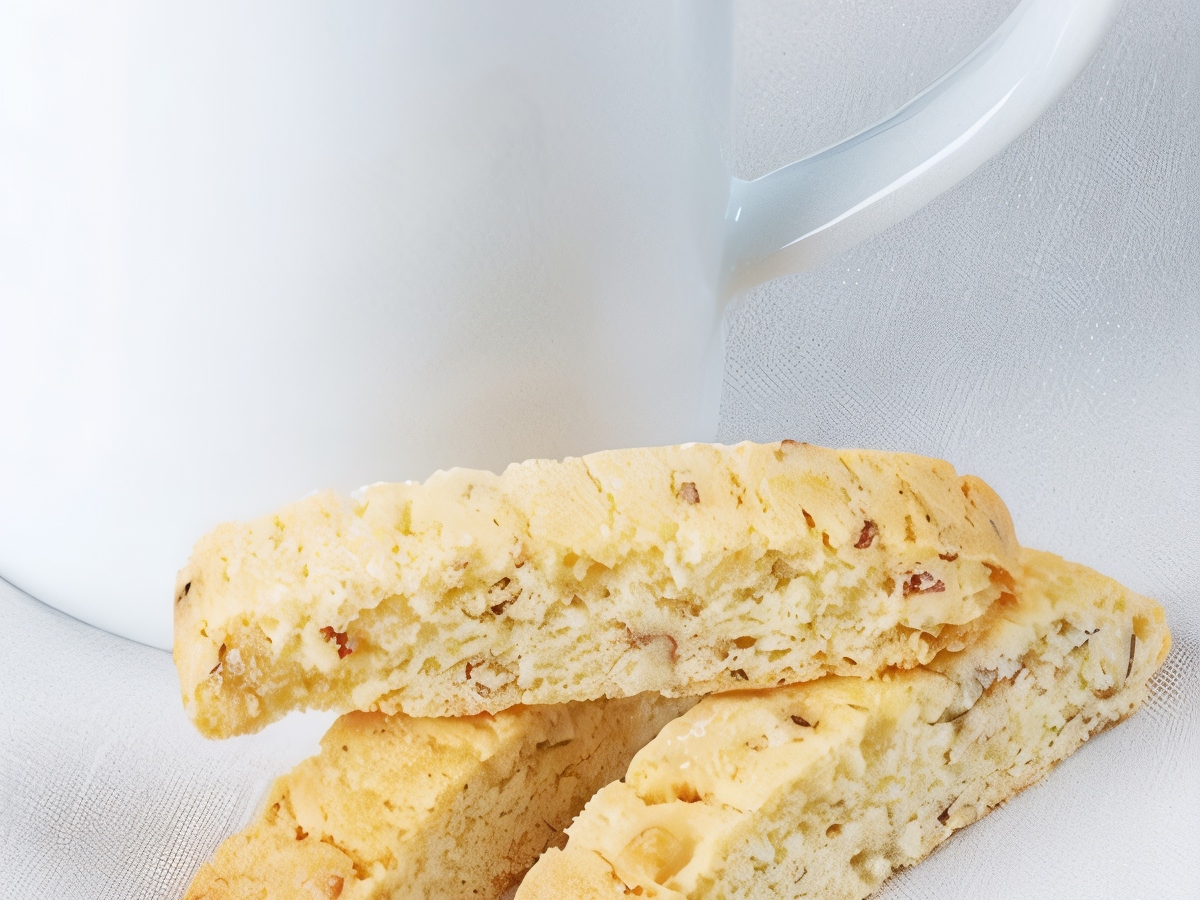 Biscotti with Parmesan, Basil, and Pine Nuts