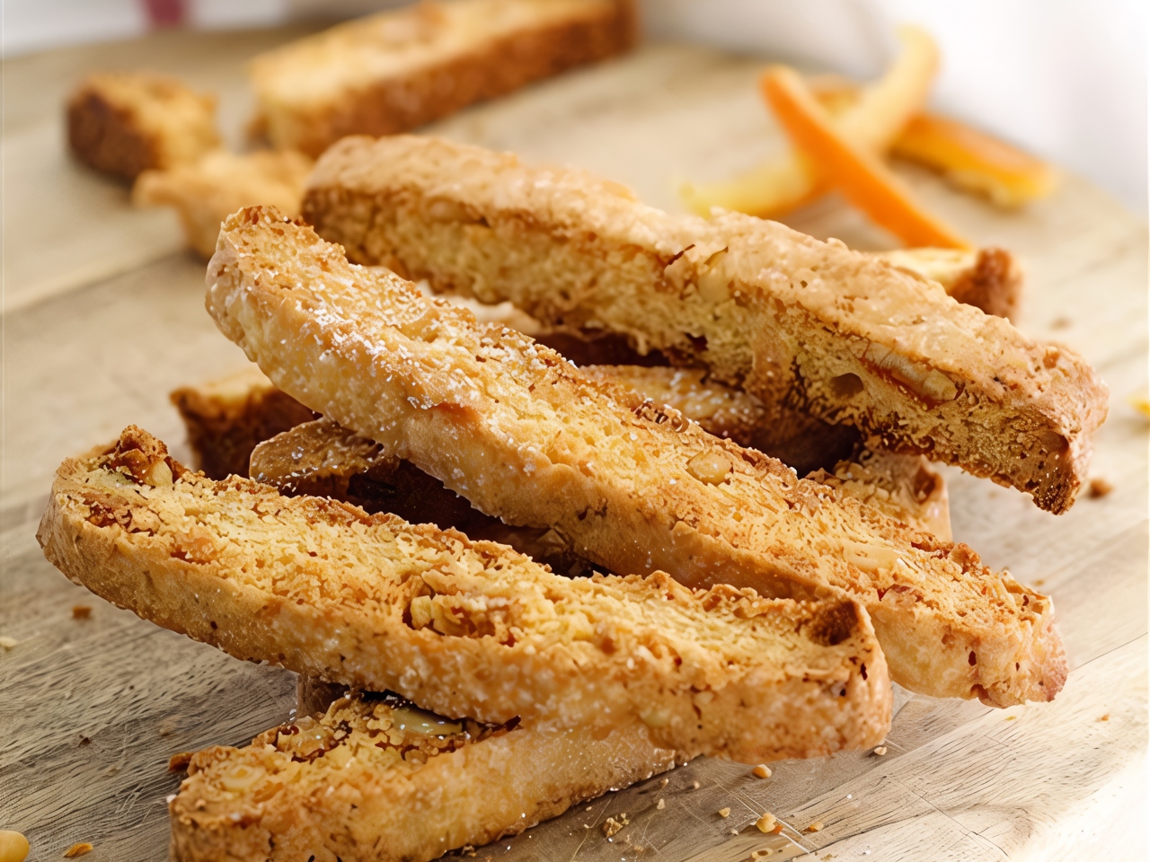 Biscotti with Parmesan and Black Pepper